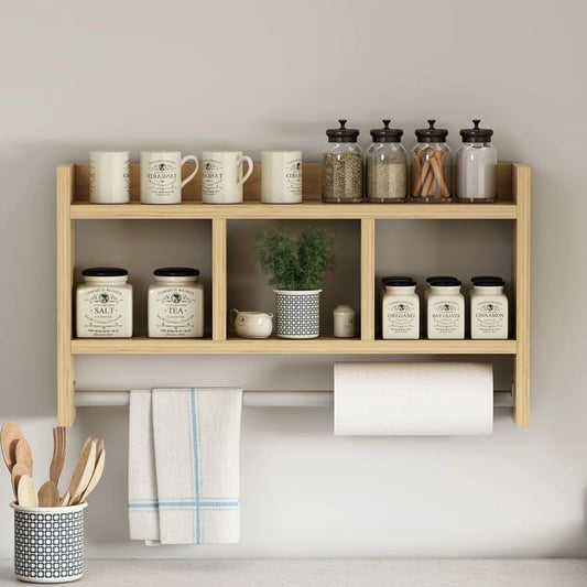 Space-Efficient Wall-Mounted Kitchen Cabinet