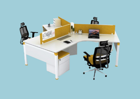 Triad Collaborative Workstation With Storage